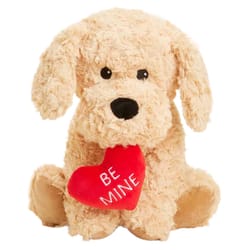 Warmies Dog Be Mine Stuffed Animal Gold