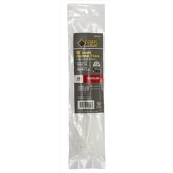 Steel Grip 8 in. L White Cable Tie 20 pk