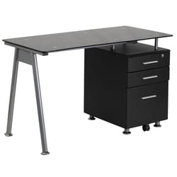 Flash Furniture 29.5 in. H X 47.25 in. W X 23.5 in. L Rectangular Computer Desk