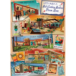 Cobble Hill Mid-Century Modern Dream Home Jigsaw Puzzle 1000 pc