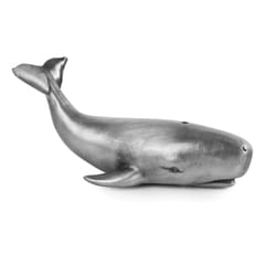 TWINE Seaside Moby Whale Silver Pewter Bottle Opener 1