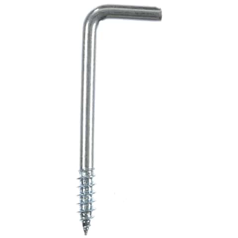 Ace Small White Steel 1.9375 in. L Cup Hook 25 lb 3 pk - Ace Hardware