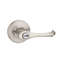 Kwikset Dorian Satin Nickel Entry Lockset 1-3/4 in.