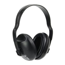 Safety Works 22 dB Soft Foam Industrial Grade Ear Muffs Black 1 pair