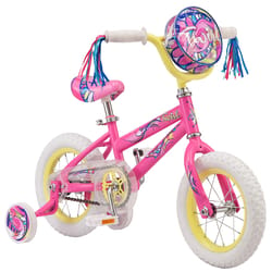 Pacific Cycle Girls 12 in. D Bicycle Pink/Yellow