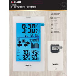 Taylor 1735 - Digital Weather Forecaster with Barometer Alarm Clock