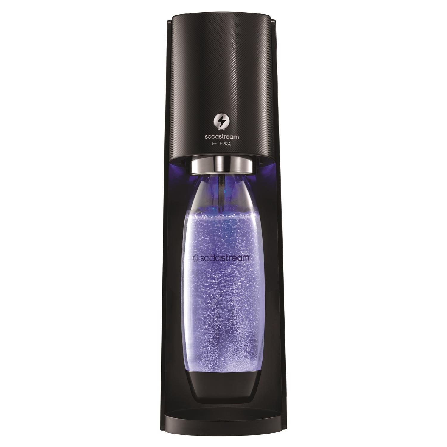 SodaStream E-Terra Black 1 L Soda Maker 1 pk Uae Electronic uaeelectronic.com