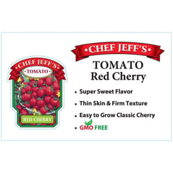 Chef Jeff Red Standard Cherry Tomato Vegetable Plant