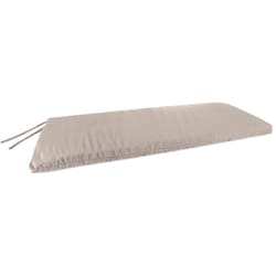 Jordan Manufacturing Beige Polyester Bench Cushion