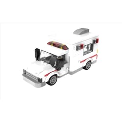 NovaBrix Block Ambulance Black/Red/White