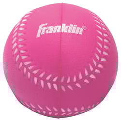 Franklin Air Tech Pink/White PVC Baseball Glove 1 pk