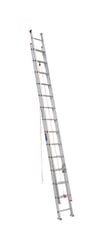 Werner 28 ft. H Aluminum Extension Ladder Type III 200 lb. capacity