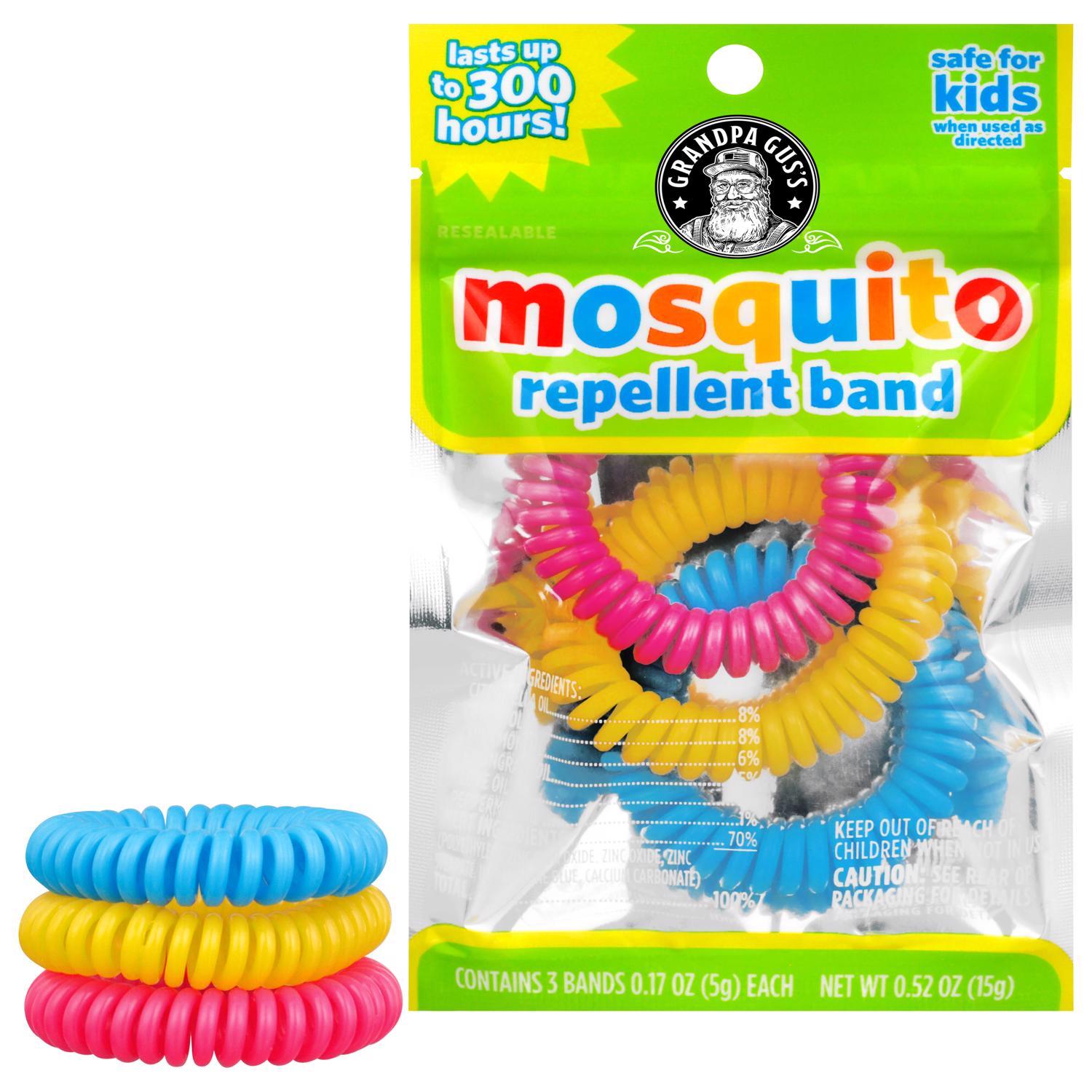 Grandpa Gus's Insect Repellent Wrist Band For Mosquitoes Mfr