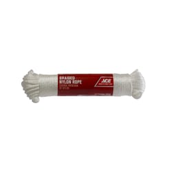 Ace 3/16 in. D X 100 in. L Green Diamond Braided Poly Rope Ace 3/16 in. D X 100 in. L Green Diamond Braided Poly Rope