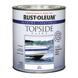Rust-Oleum Marine Coatings Outdoor Gloss White Marine Topside Paint 1 qt