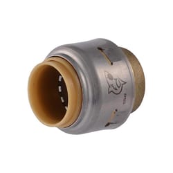 SharkBite 1/2 in. Push Brass End Stop