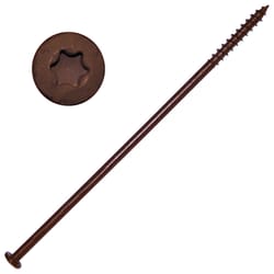 Screw Products No. 14 X 7 in. L Star Button Top Head Gutter Screws 1 pk