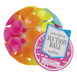 Toysmith Toy Towers Suction Ball Toy Multicolored 1 pc