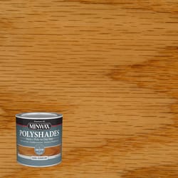 Minwax PolyShades Semi-Transparent Gloss Classic Oak Stain/Polyurethane Finish 1/2 pt