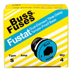 Bussmann 6-1/4 amps Plug Fuse 4 pk