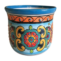 Avera Products Talavera 5 in. H X 5.5 in. D Ceramic Italian Planter Multicolored