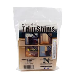 Nelson 1 in. W X 3.5 in. L Wood Shim 50 pk