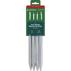 Coghlan's Silver Tent Stakes 12 in. L 4 pk