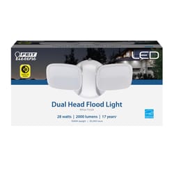 Feit LED Dusk to Dawn Hardwired LED White Security Floodlight