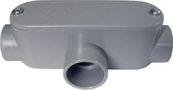 Cantex 1/2 in. D PVC Conduit Body For PVC 1 each