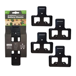 StealthMounts Battery Mounts Compatible with Ego; Black ABS Battery Holder 4 pk