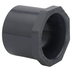 Charlotte Pipe Schedule 80 1-1/4 in. Spigot X 3/4 in. D Slip PVC Reducer Bushing 1 pk