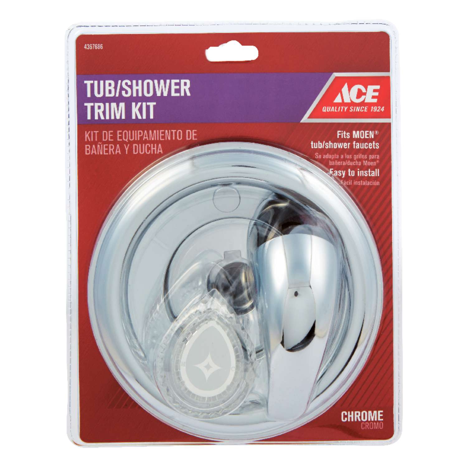 Ace Chrome Tub and Shower Trim Kit Ace Hardware