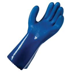 Grease Monkey Men's Indoor/Outdoor Gloves Blue L 1 pair