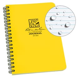 Rite in the Rain 4.75 in. W X 7 in. L Spiral Yellow All-Weather Notebook