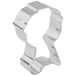 R&M International Corp International Corp 3 in. W X 4 in. L Grill Cookie Cutter Silver 1 pc