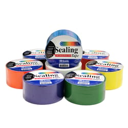 Bazic Products 1.88 in. W X 54.6 yd L Sealing Tape Assorted