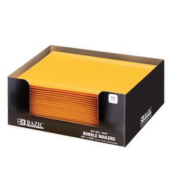 Bazic Products 14 in. W X 10 in. L No. 4 Yellow Mailer 1 pk