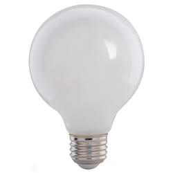 Feit Enhance G25 E26 (Medium) Filament LED Bulb Soft White 60 Watt Equivalence 3 pk