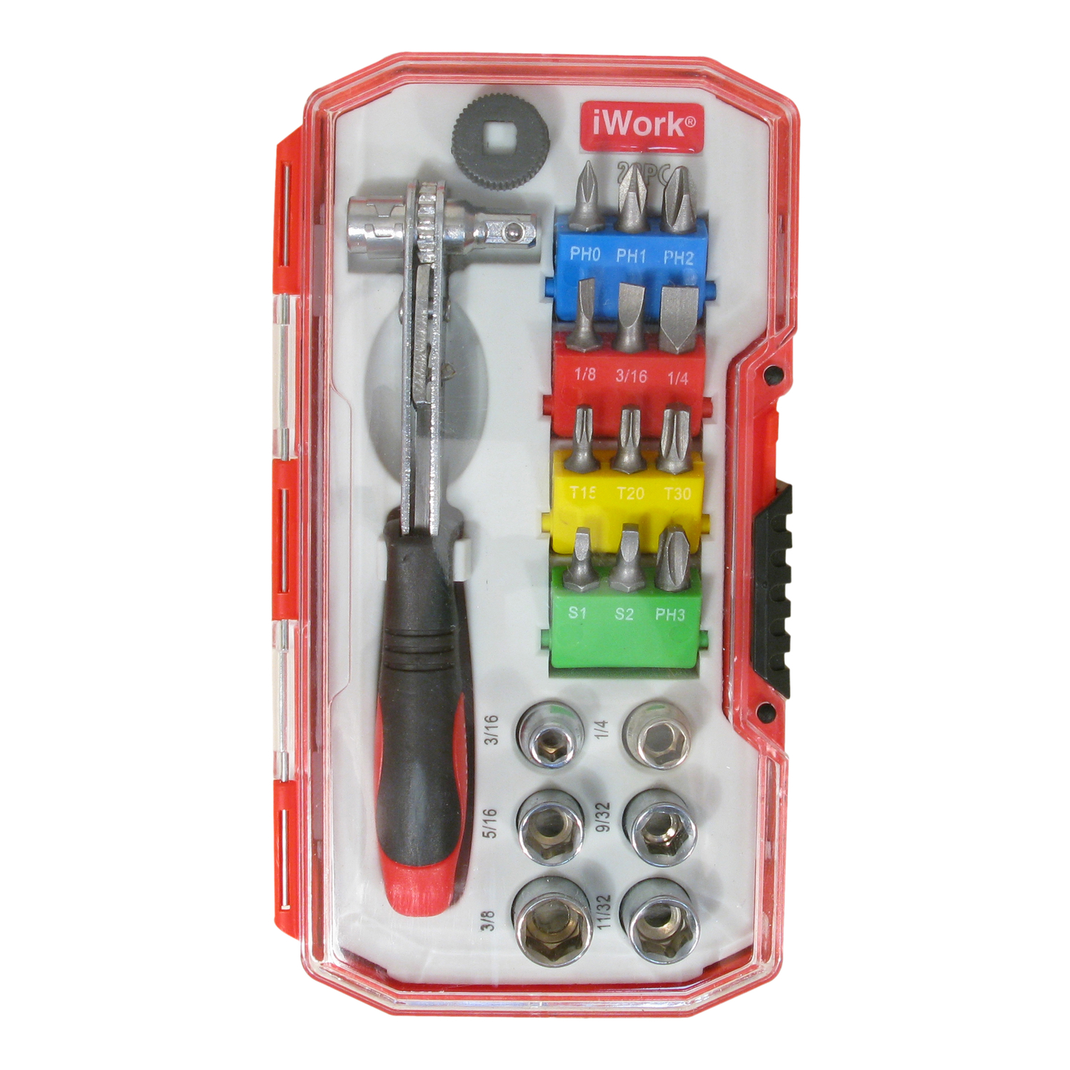 Olympia Tools Ratcheting Screwdriver and Bit Set 22 pc - Ace Hardware