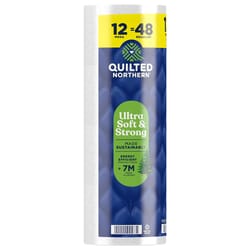 Quilted Northern Ultra Soft & Strong Toilet Paper 12 Rolls 328 sheet 415.47 sq ft