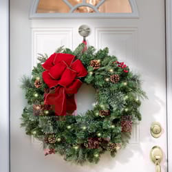 Haute Decor Attract 3.8 in. Magnetic Wreath Hanger 1 pk