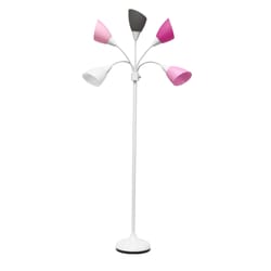 Simple Designs 67 in. Multicolor Floor Lamp