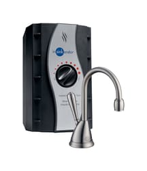 Glass - Beverage Dispenser - Cold Drink Dispencer - Iced Beverage Server  -1.85 Gallon - 7 Liter (236 Fl. Oz.) - with Stainless Steel Spigot - Knob 