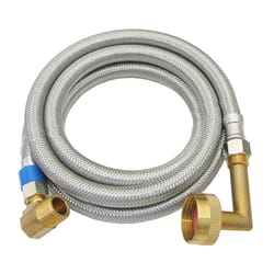 Lasco 3/8 in. Compression X 3/8 in. D Compression 72 in. Stainless Steel Dishwasher Supply Line