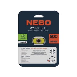 NEBO Mycro 500 lm Black LED Head Lamp