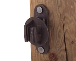 Dare Wood Post Insulator Black