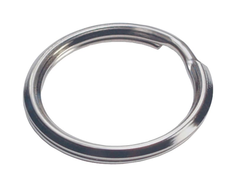 Hillman 1-1/8 in. D Tempered Steel Multicolored Split Rings/Cable Rings Key Ring Hillman 1-1/8 in. D Tempered Steel Multicolored Split Rings/Cable Rings Key Ring