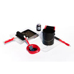 Handy 12.25 in. W X 17 in. L Red/White Nylon/Plastic Painter's Tool Kit