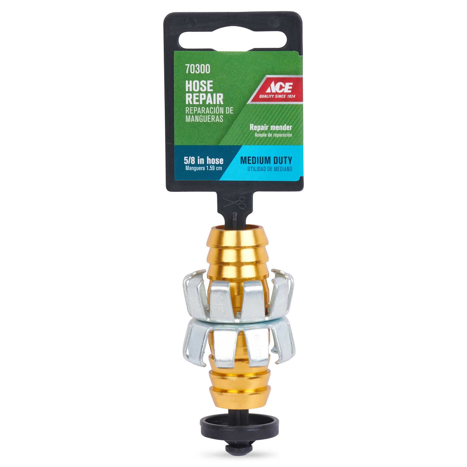 Ace 5/8 in. Metal Threaded Male Clinch Hose Mender Clamp Ace Hardware