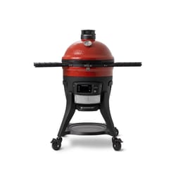 Kamado Joe 18 in. Konnected Charcoal Grill and Smoker Black/Red